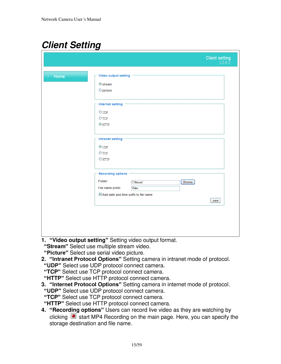 Edimax Technology PT-111E, PT-112E & MD-111E user manual Client Setting 