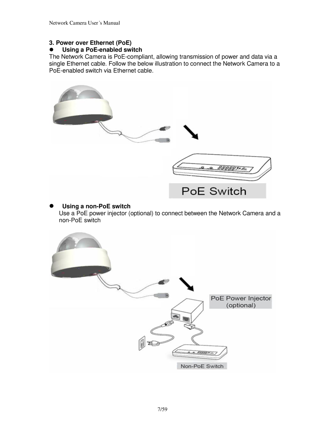 Edimax Technology PT-111E, PT-112E & MD-111E user manual Power over Ethernet PoE  Using a PoE-enabled switch 