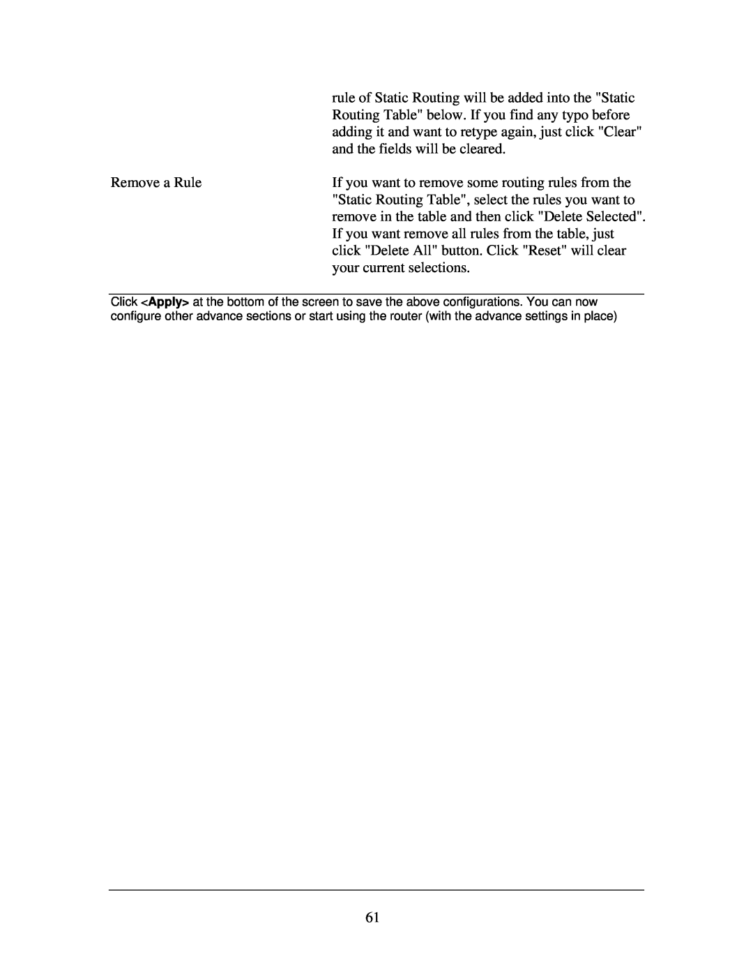 Edimax Technology Multi-Homing Broadband Router manual rule of Static Routing will be added into the Static 