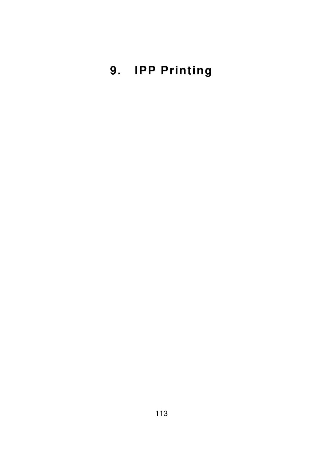 Edimax Technology PS-3103P manual IPP Printing 