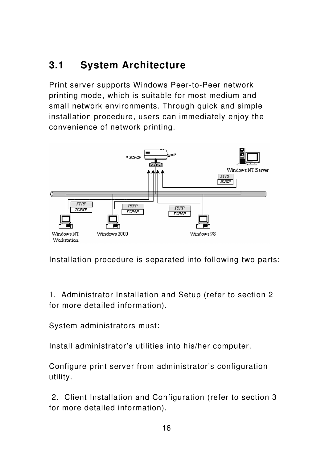 Edimax Technology PS-3103P manual System Architecture 