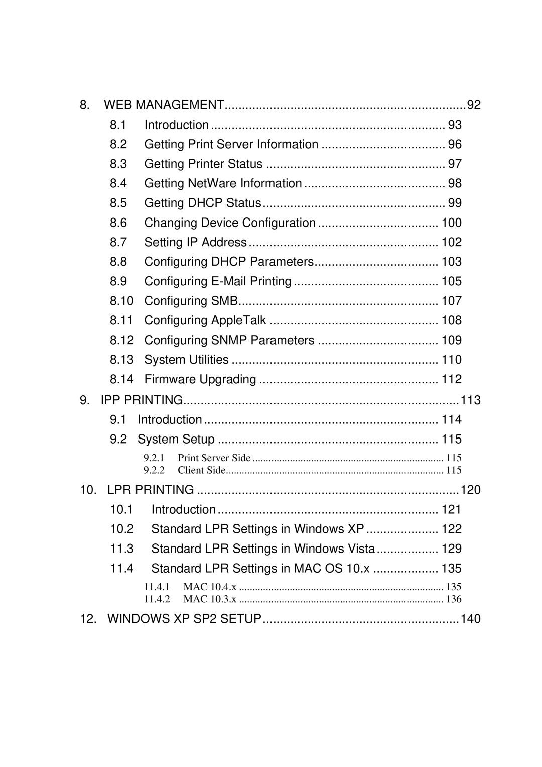 Edimax Technology PS-3103P manual 113 