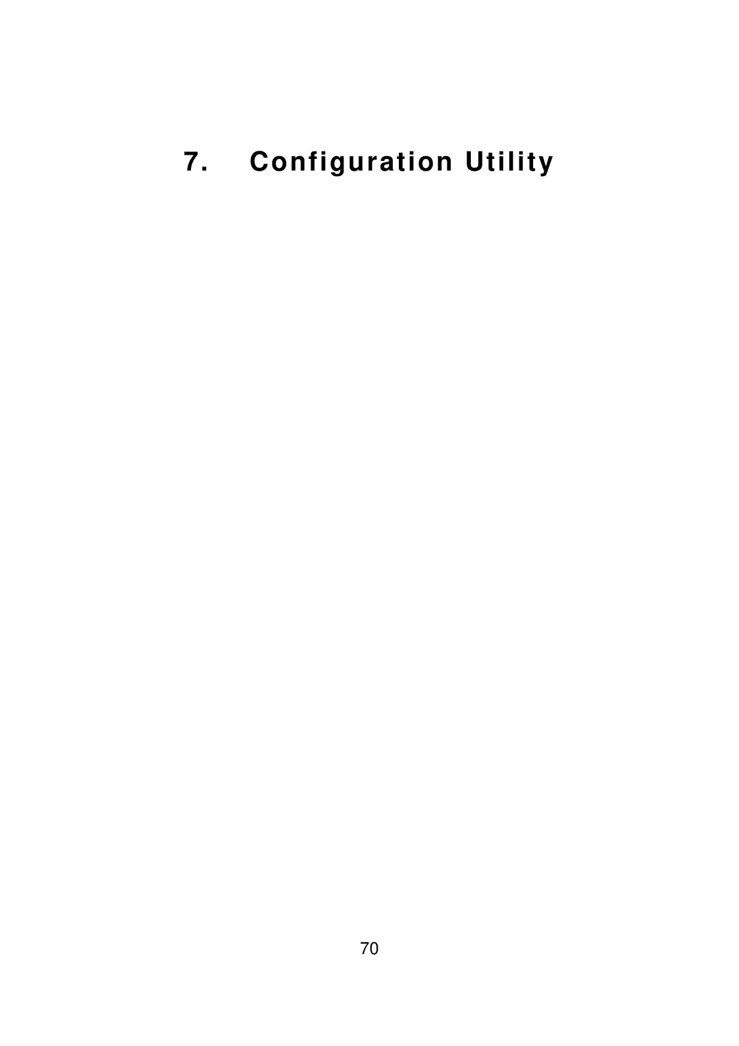 Edimax Technology PS-3103P manual Configuration Utility 