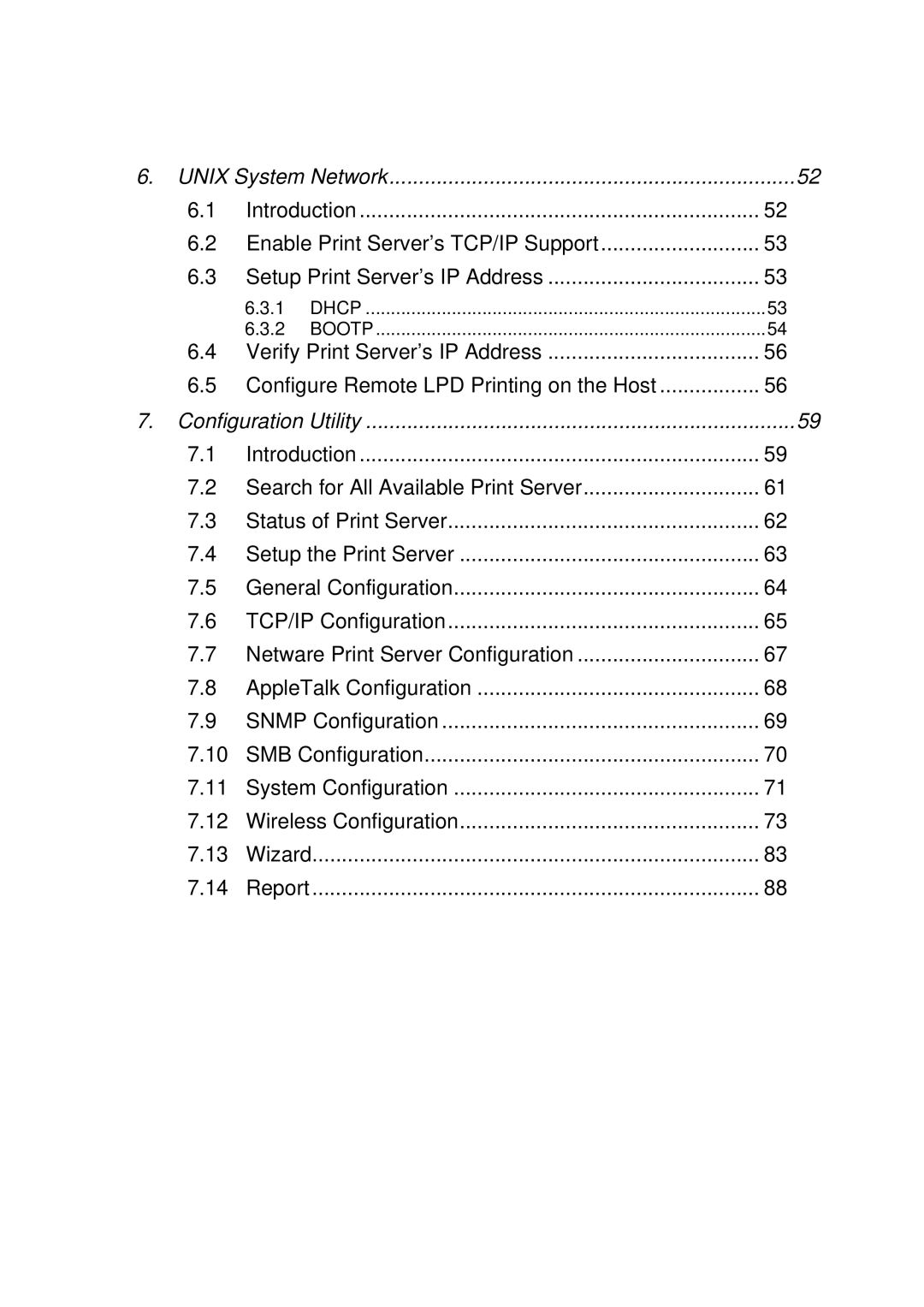 Edimax Technology PS-3207UWg, PS-1207U, PS-1208UWg, PS-1206UWg, PS-1206PWg manual Dhcp Bootp 