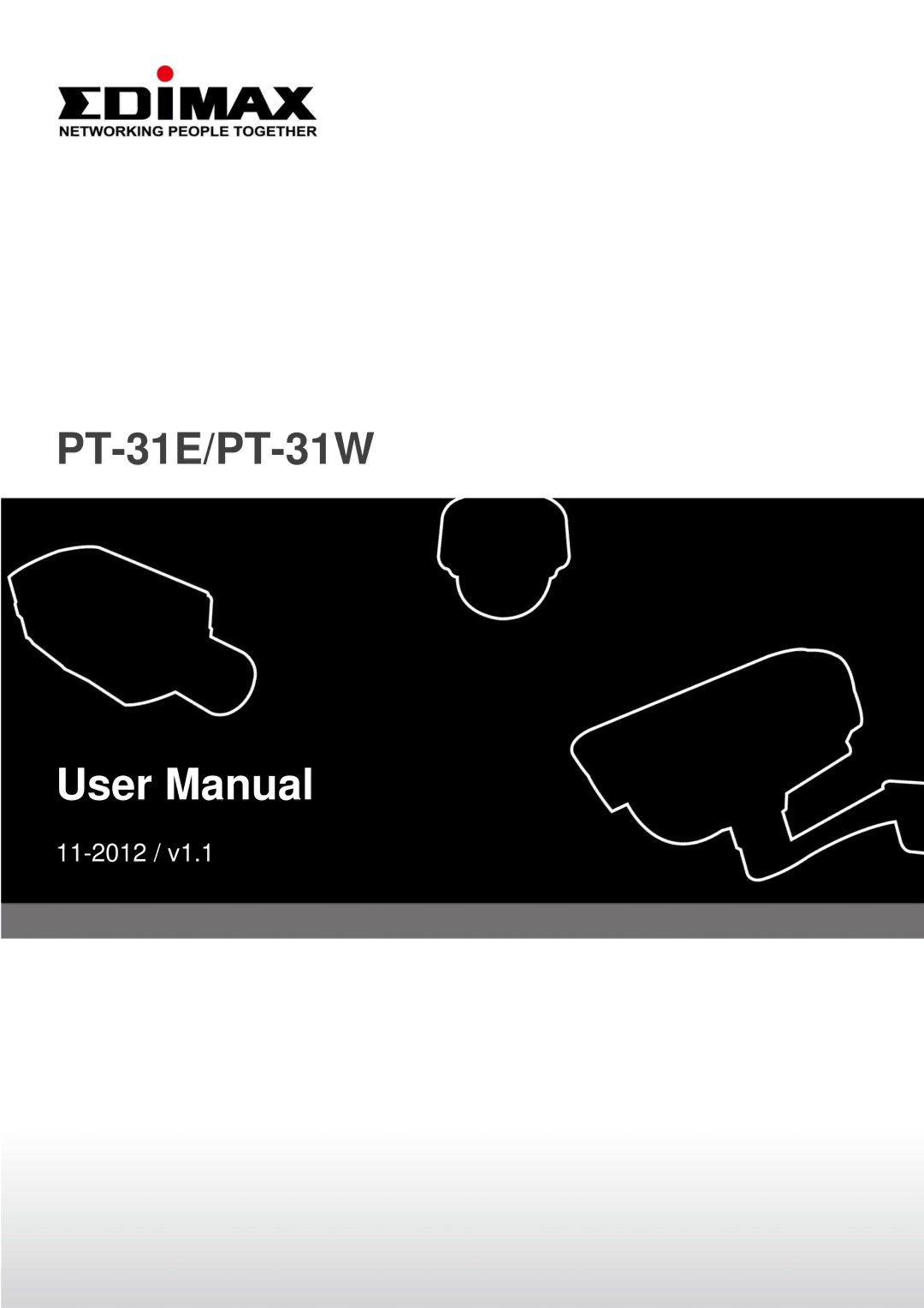 Edimax Technology user manual PT-31E/PT-31W 