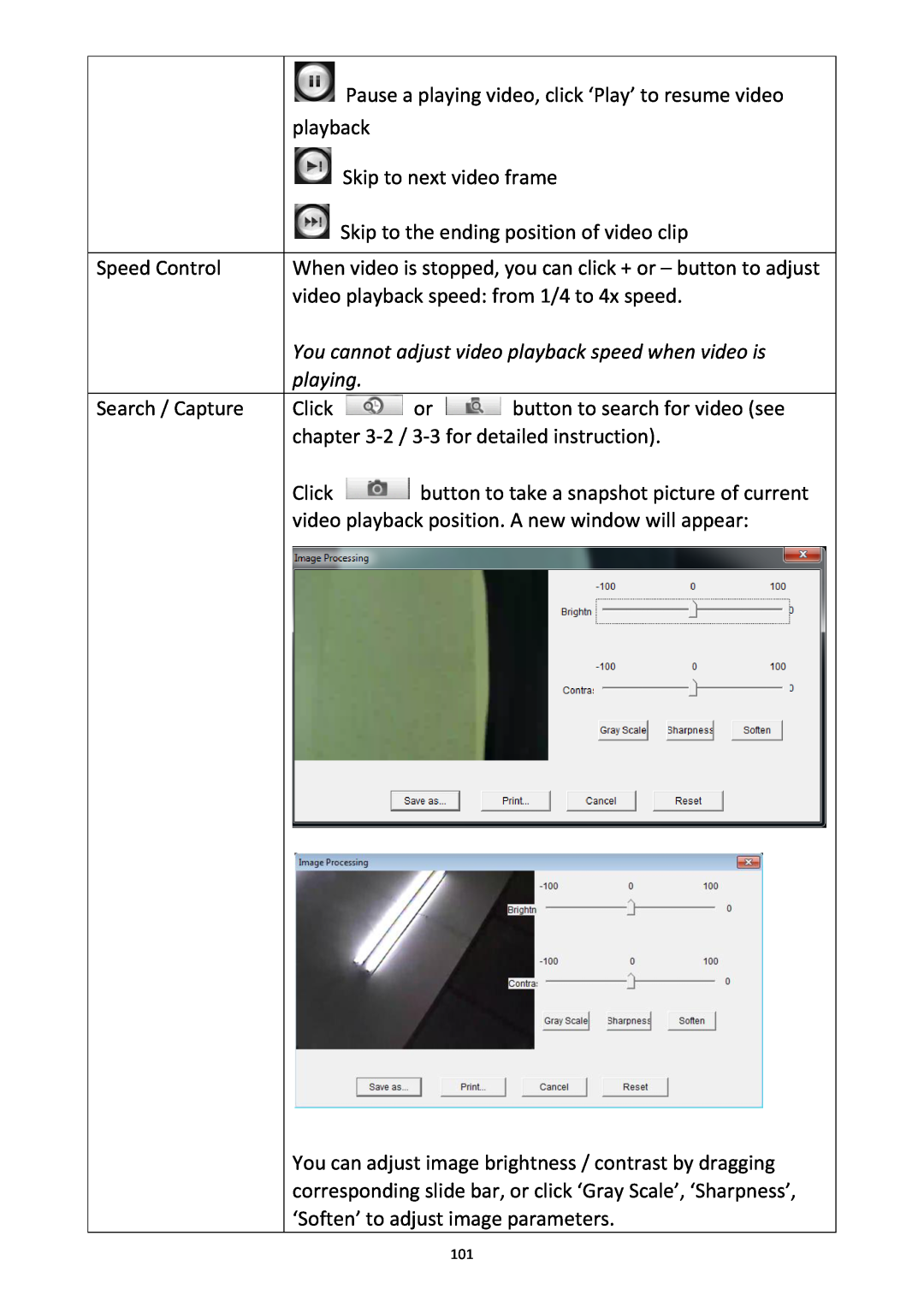 Edimax Technology PT-31W user manual Skip to next video frame 