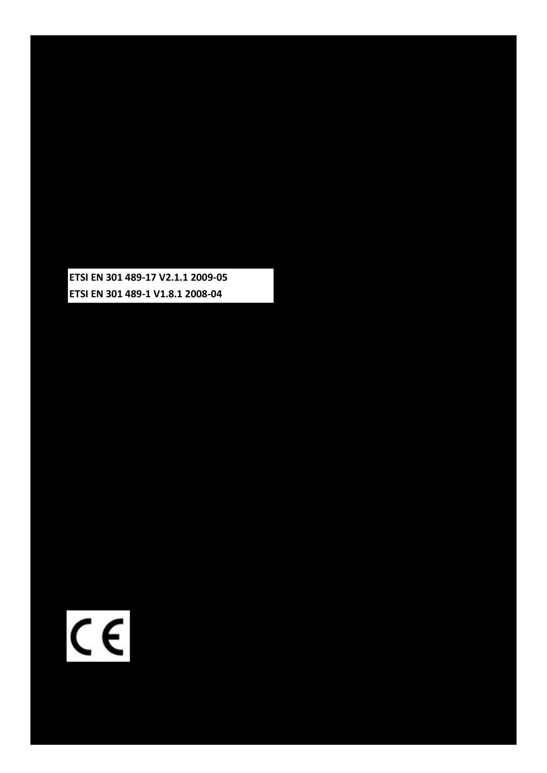 Edimax Technology user manual Model No.: PT-31W Report No.: T110919202-RE1, Declaration of Conformity 