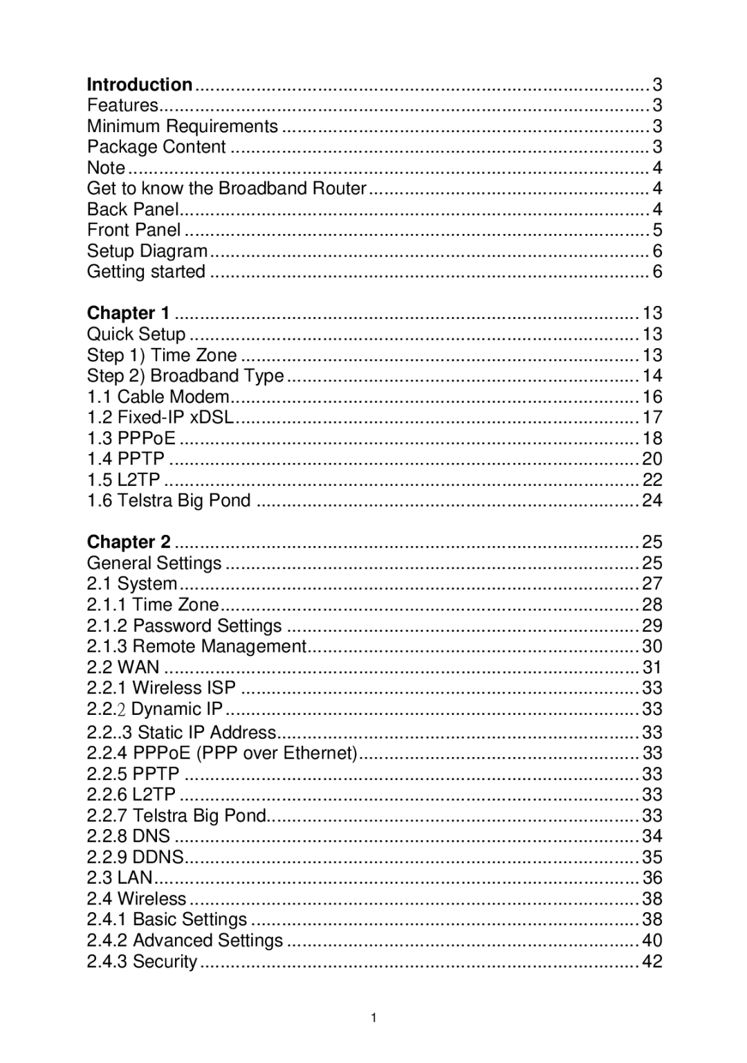 Edimax Technology Wireless Broadband Router manual 