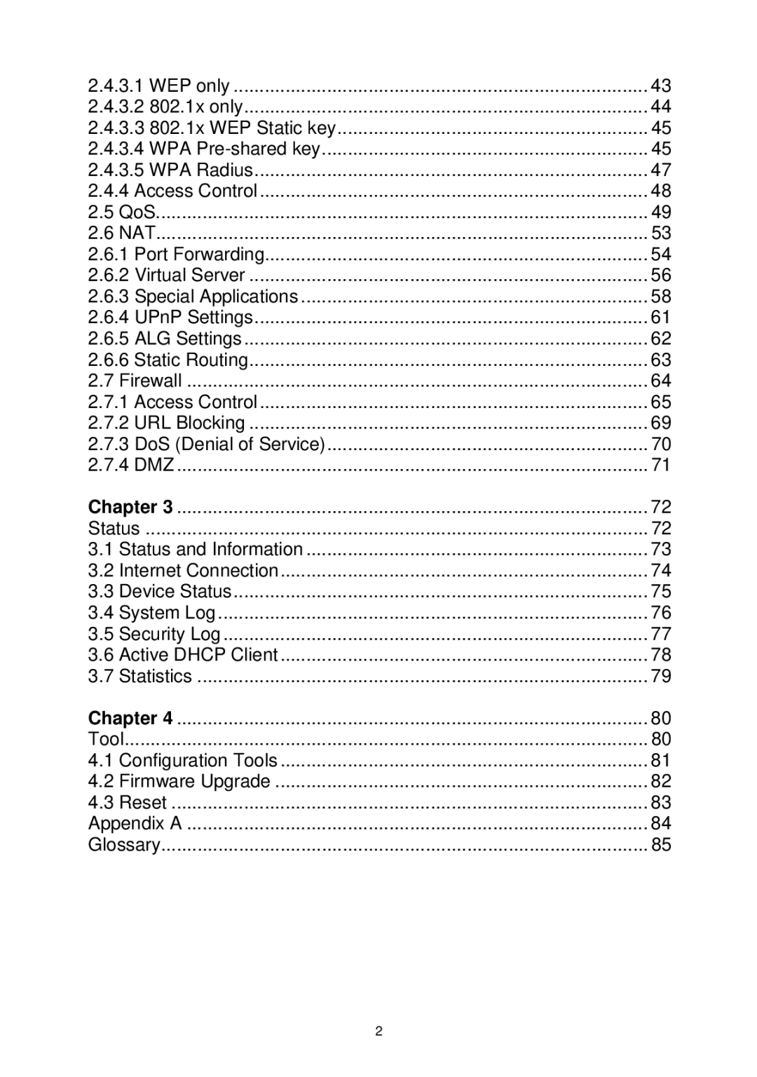 Edimax Technology Wireless Broadband Router manual Nat 