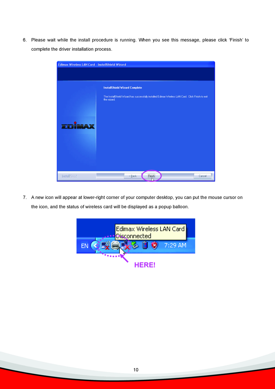 Edimax Technology Wireless LAN USB Adapter manual Here 