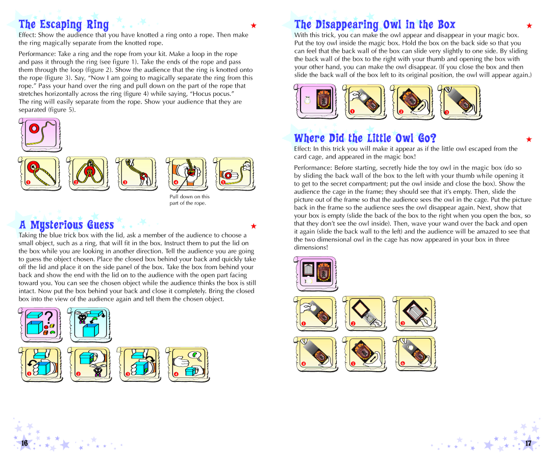 Educational Insights EI-5166 Escaping Ring, Mysterious Guess, Disappearing Owl in the Box, Where Did the Little Owl Go? 