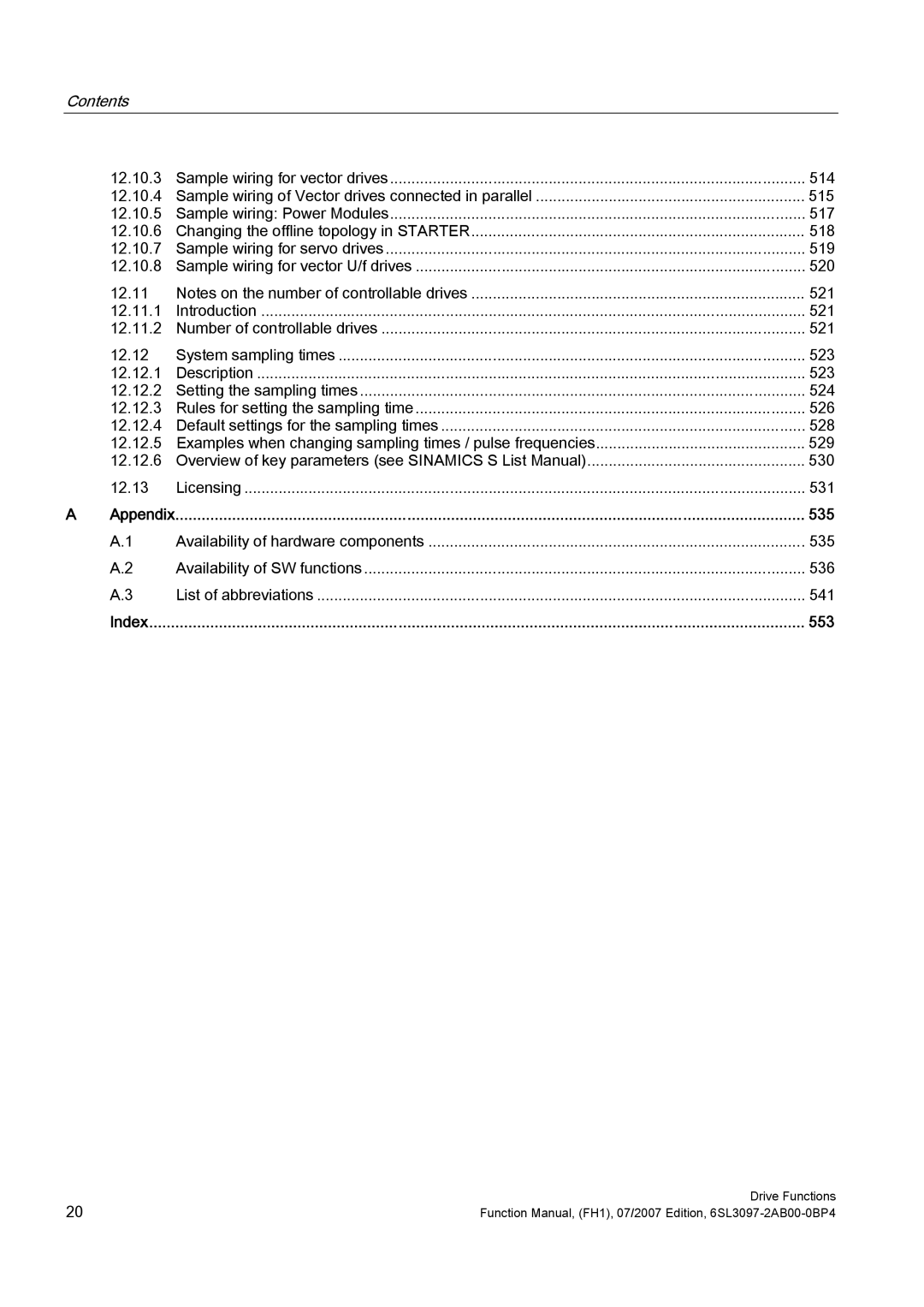 Efficient Networks S120 manual 535, 553 