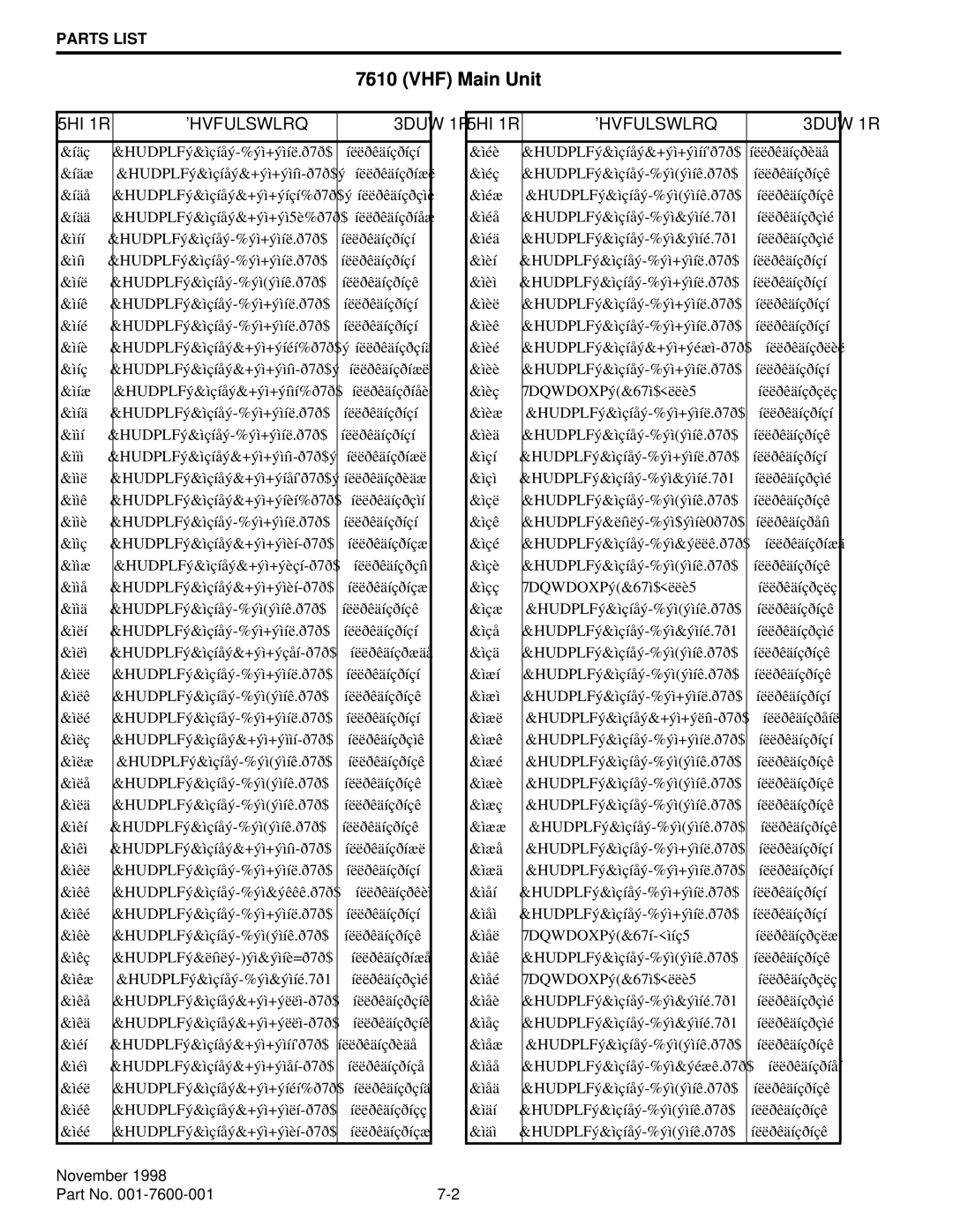 EFJohnson 761X, 764X service manual Íäç HUDPLFý&ìçíåý-%ýì+ýìíë.ð7ð$ Íëëðêäíçðíçí Íäæ 