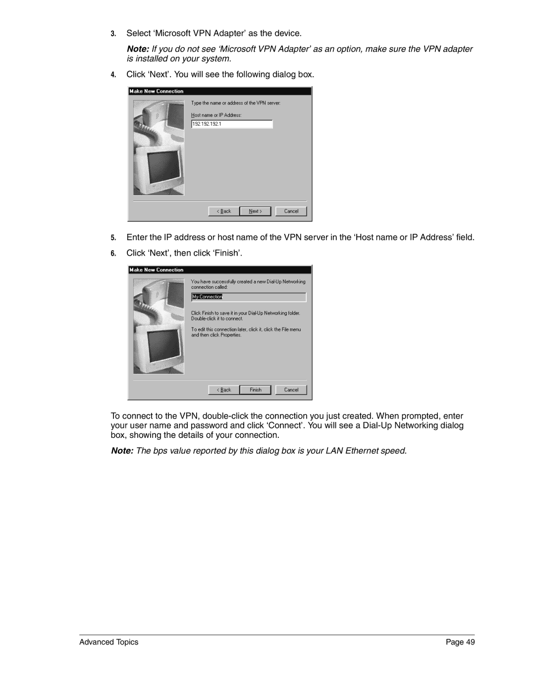 Eicon Networks 2440 manual Advanced Topics 