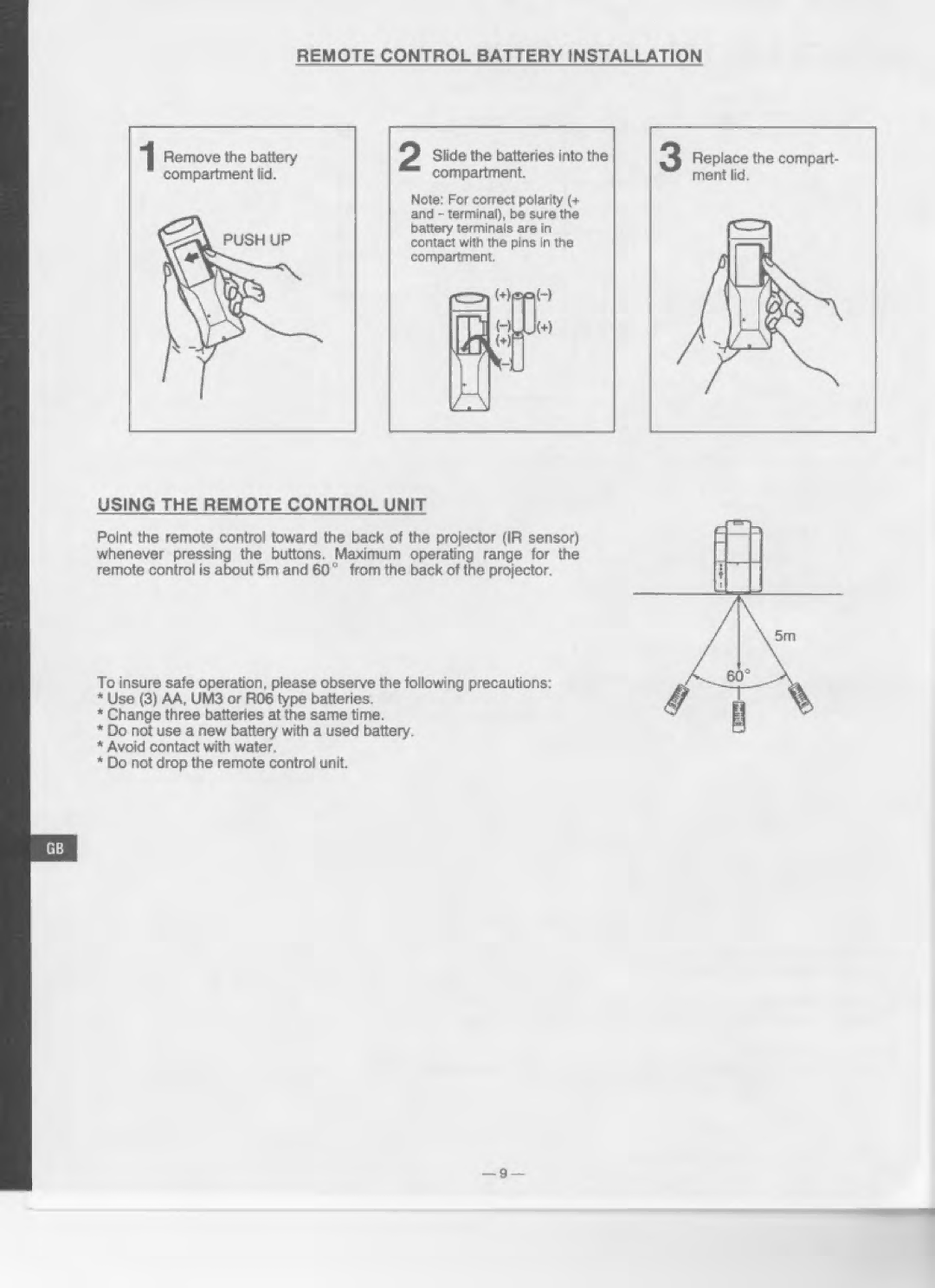 Eiki LC-120 manual 