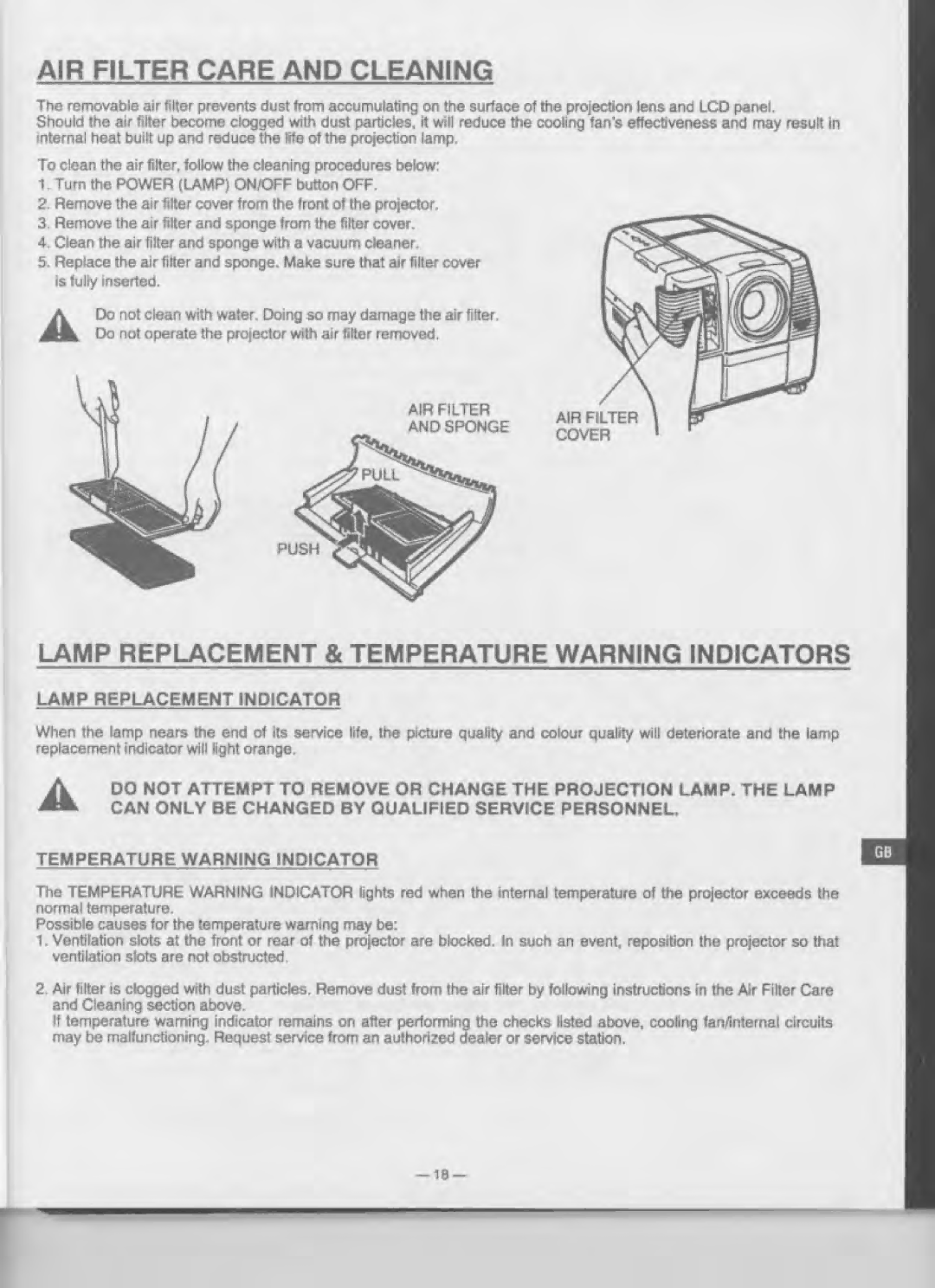 Eiki LC-120 manual 