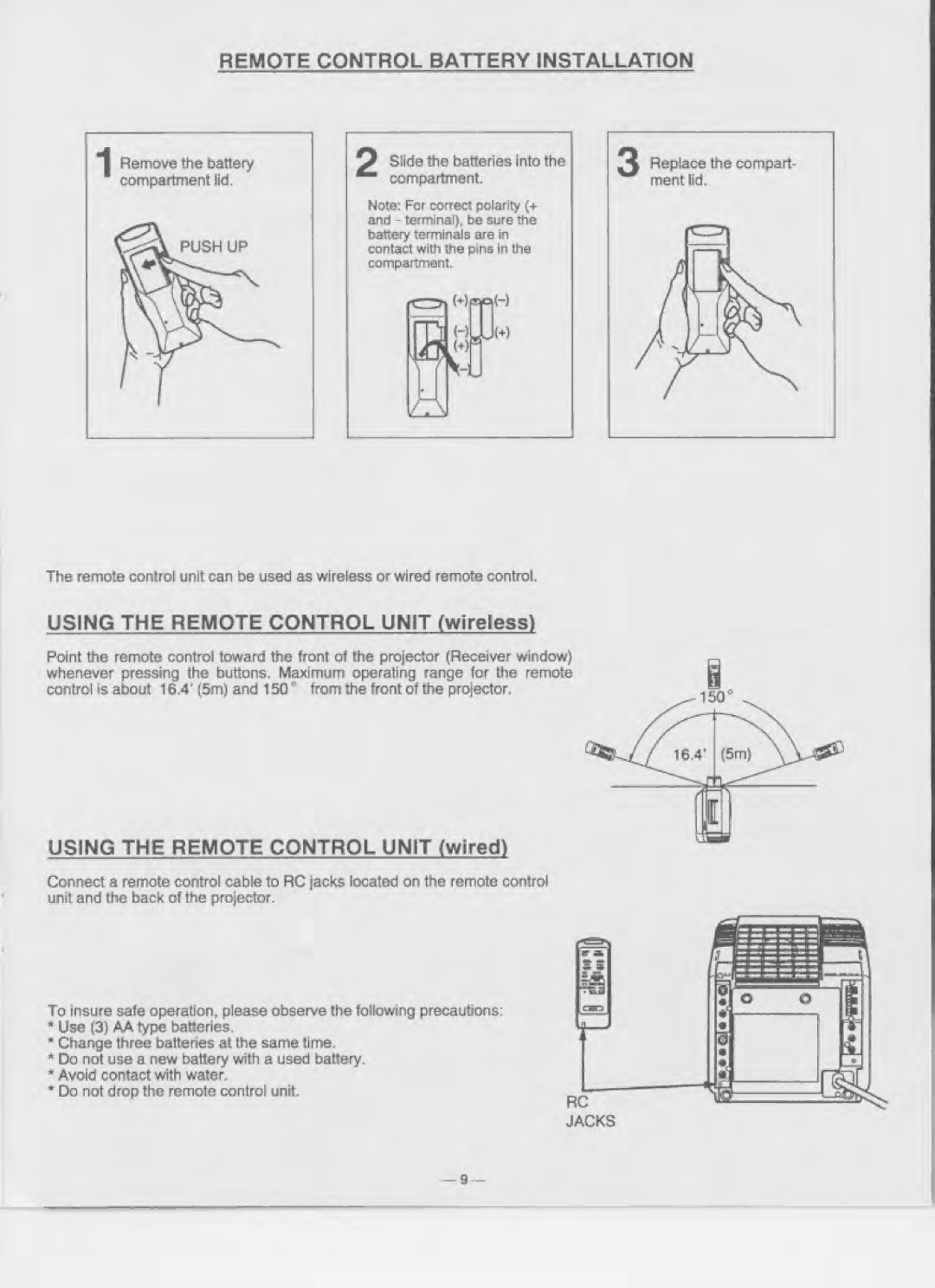 Eiki LC-330 manual 