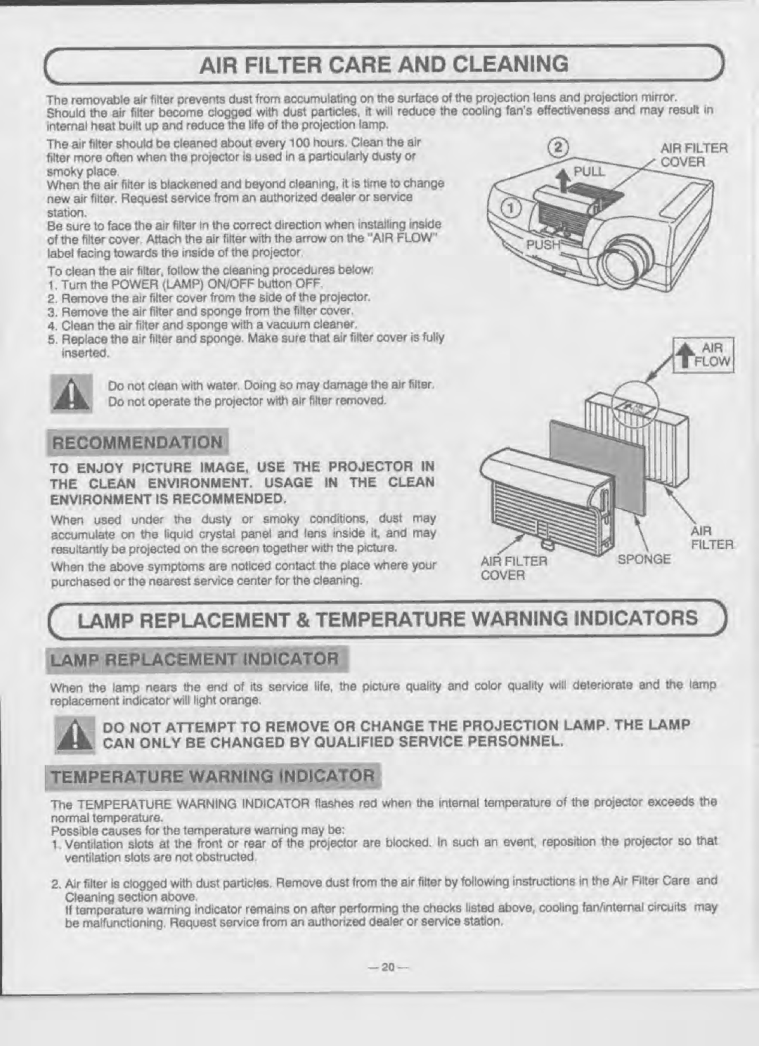 Eiki LC-4200U manual 