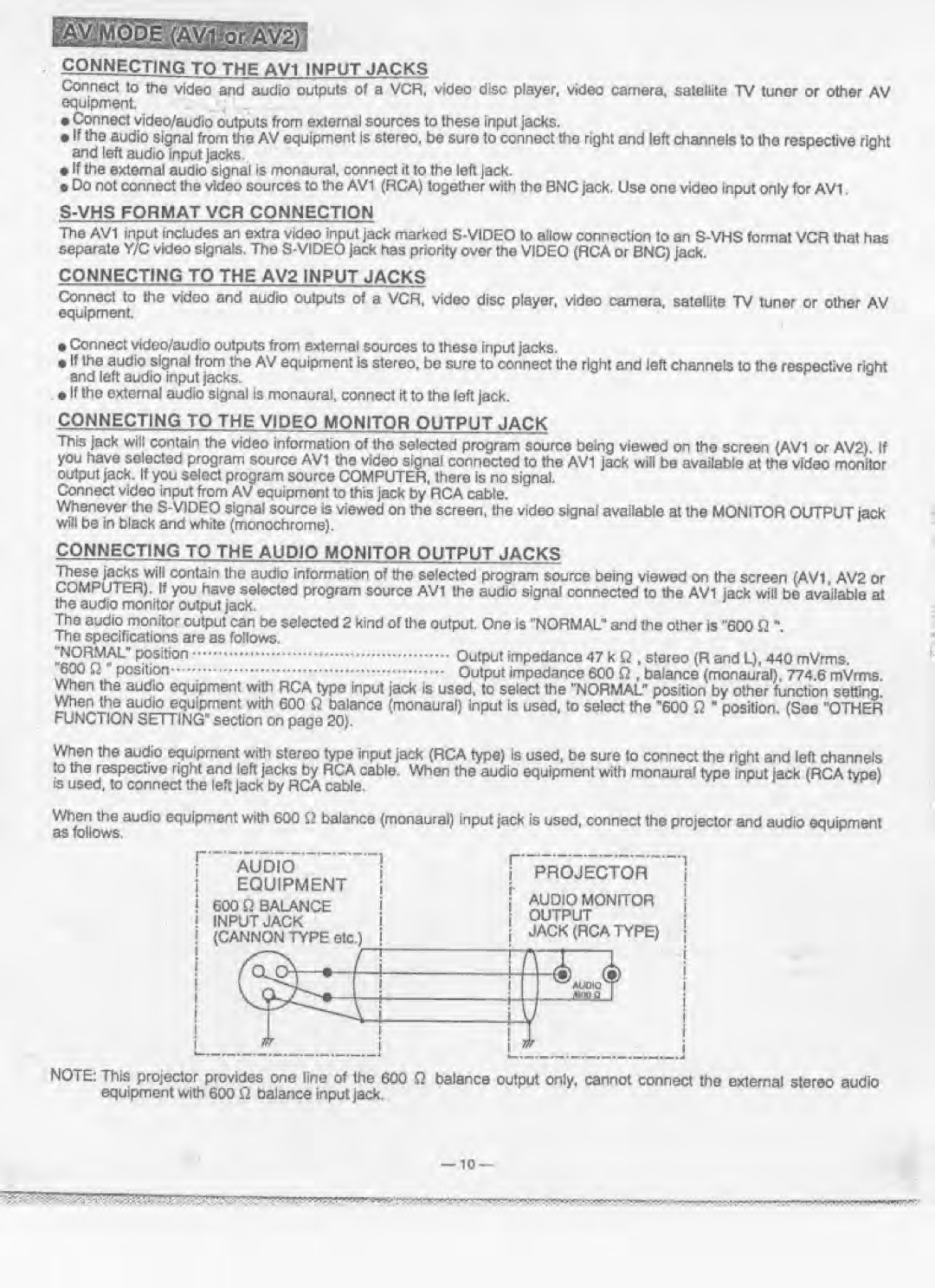 Eiki LC-6210U, LC-6200U manual 