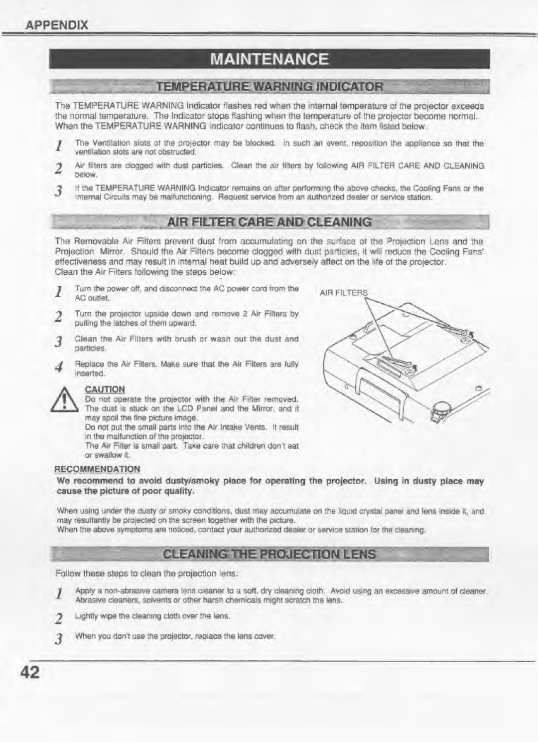 Eiki LC-NB2U manual 