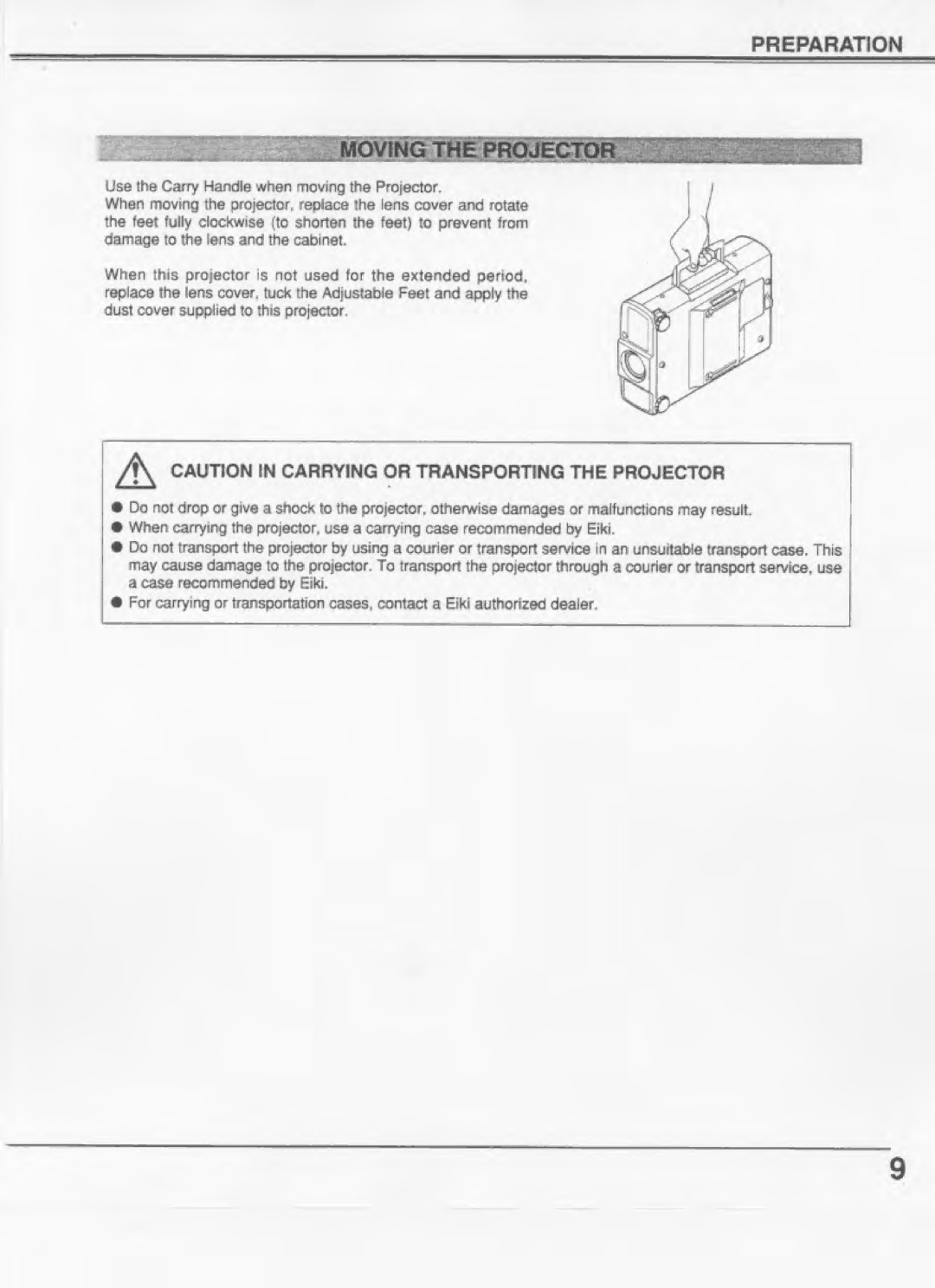 Eiki LC-NB2U manual 