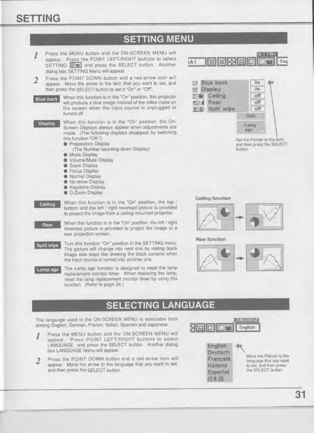 Eiki LC-NB2UW manual 