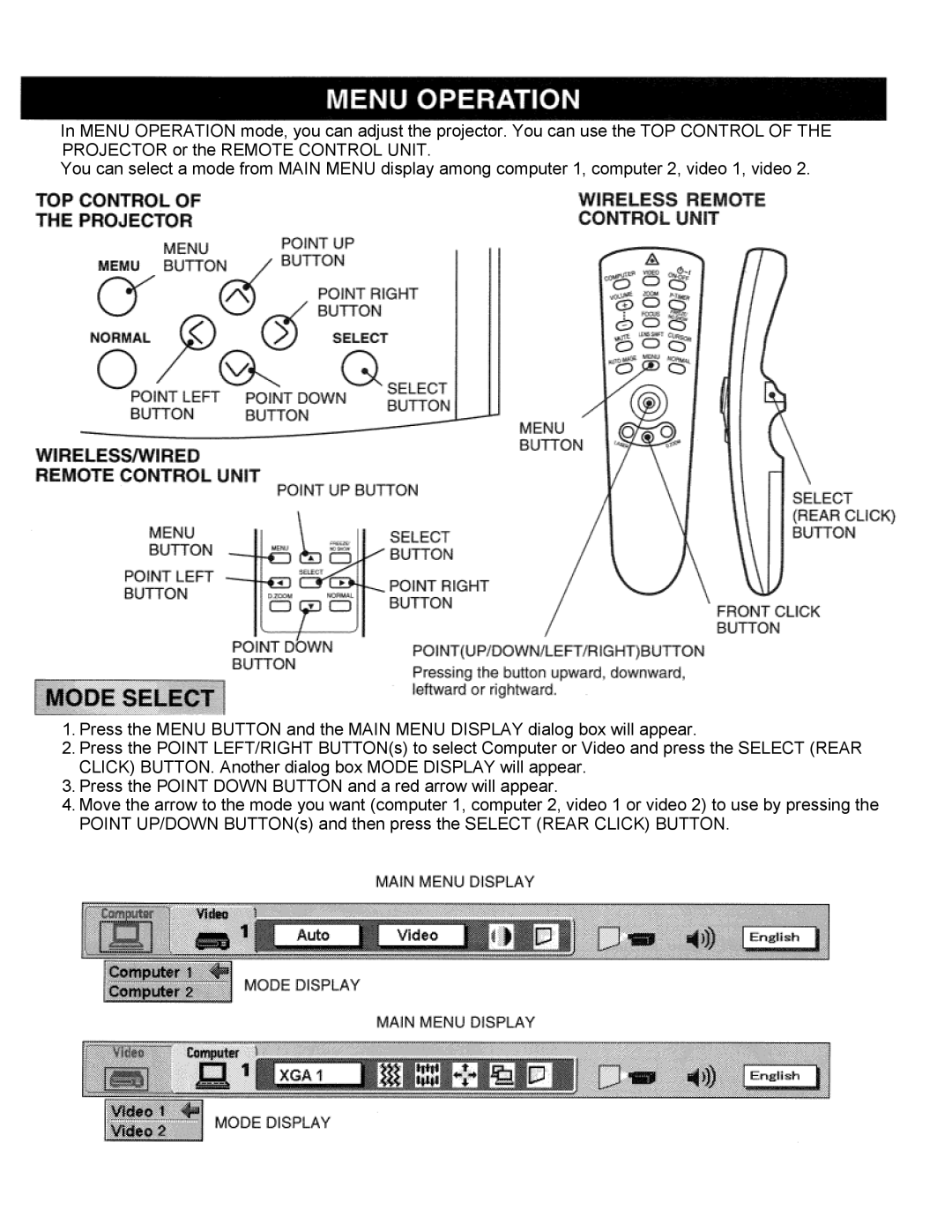 Eiki LC-SXIUL instruction manual 