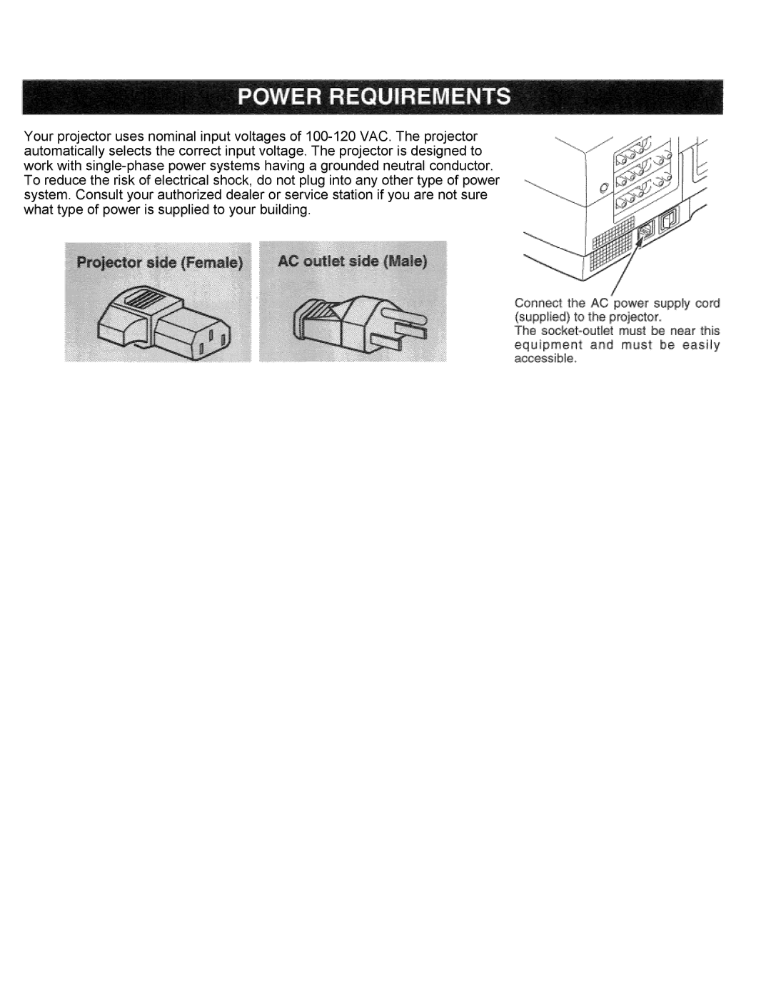 Eiki LC-SXIUL instruction manual 