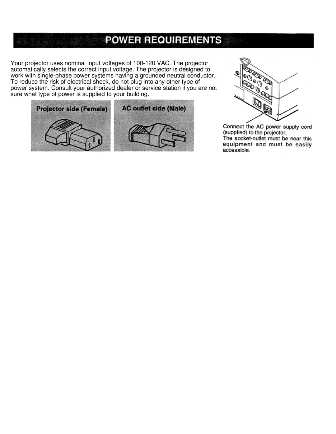 Eiki LC-X990 instruction manual 