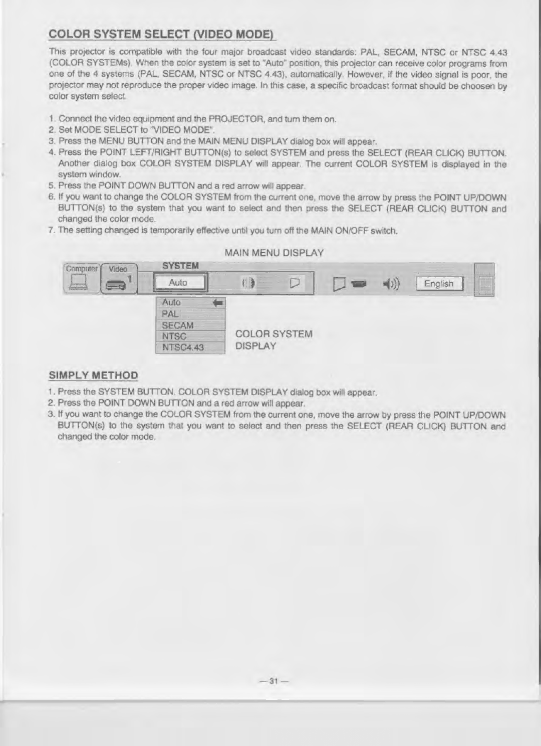 Eiki LC-XGA970U manual 