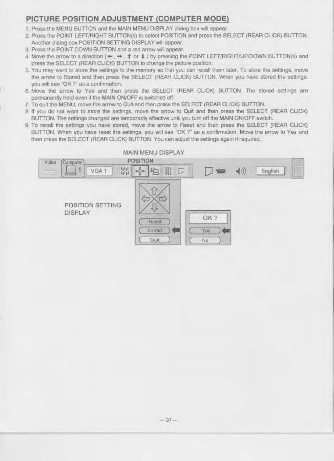 Eiki LC-XGA970U manual 