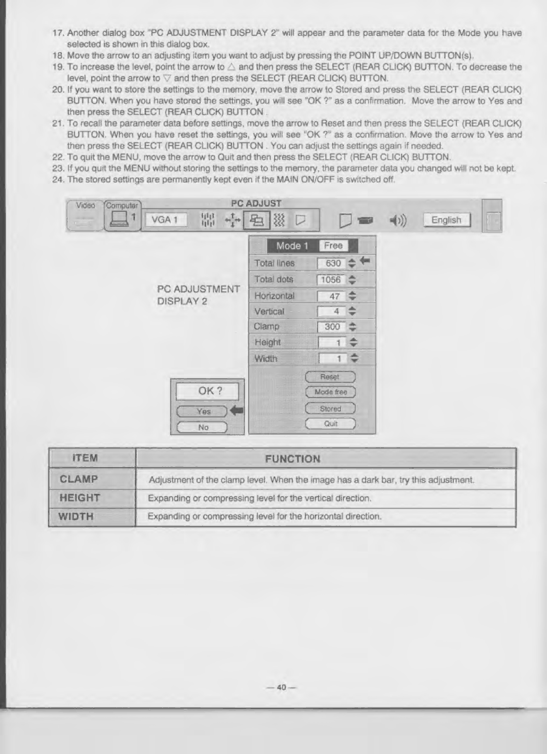 Eiki LC-XGA970U manual 