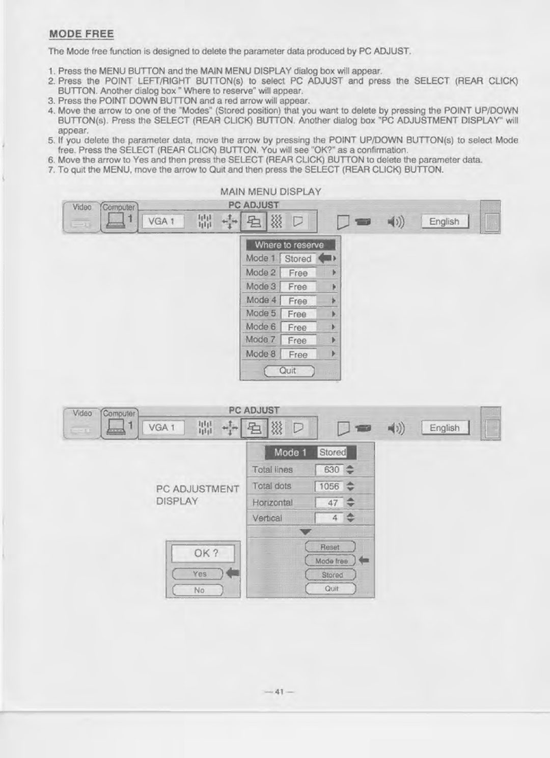 Eiki LC-XGA970U manual 