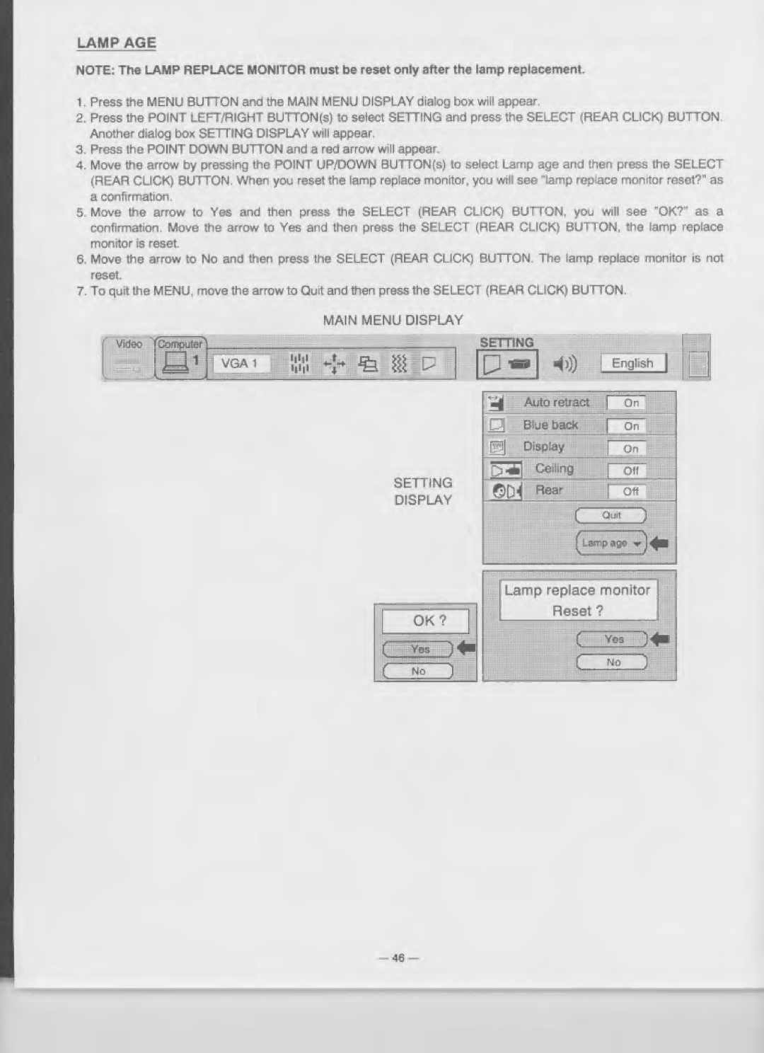 Eiki LC-XGA970U manual 