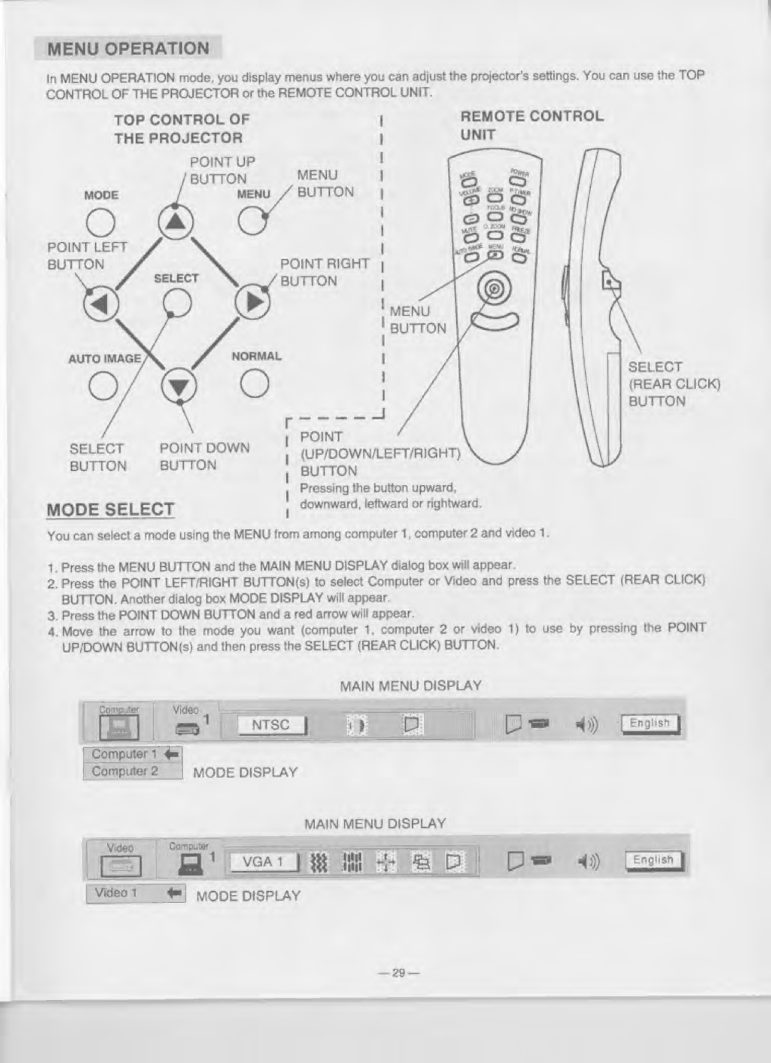 Eiki LC-XGA980U manual 