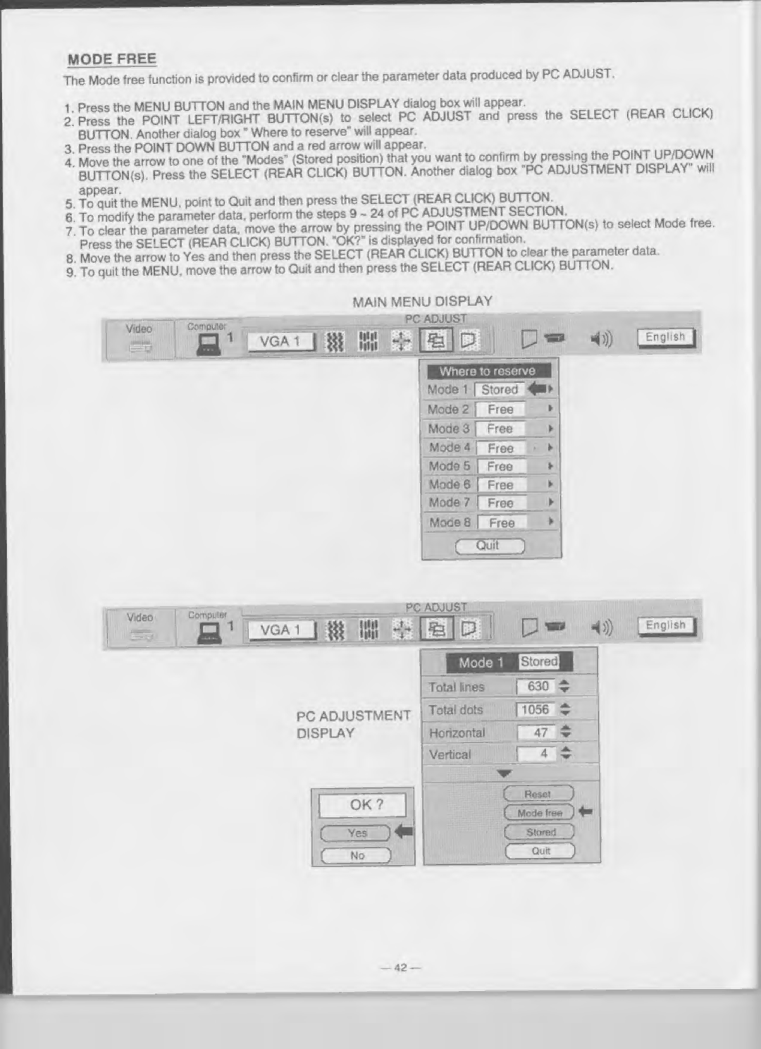 Eiki LC-XGA980U manual 