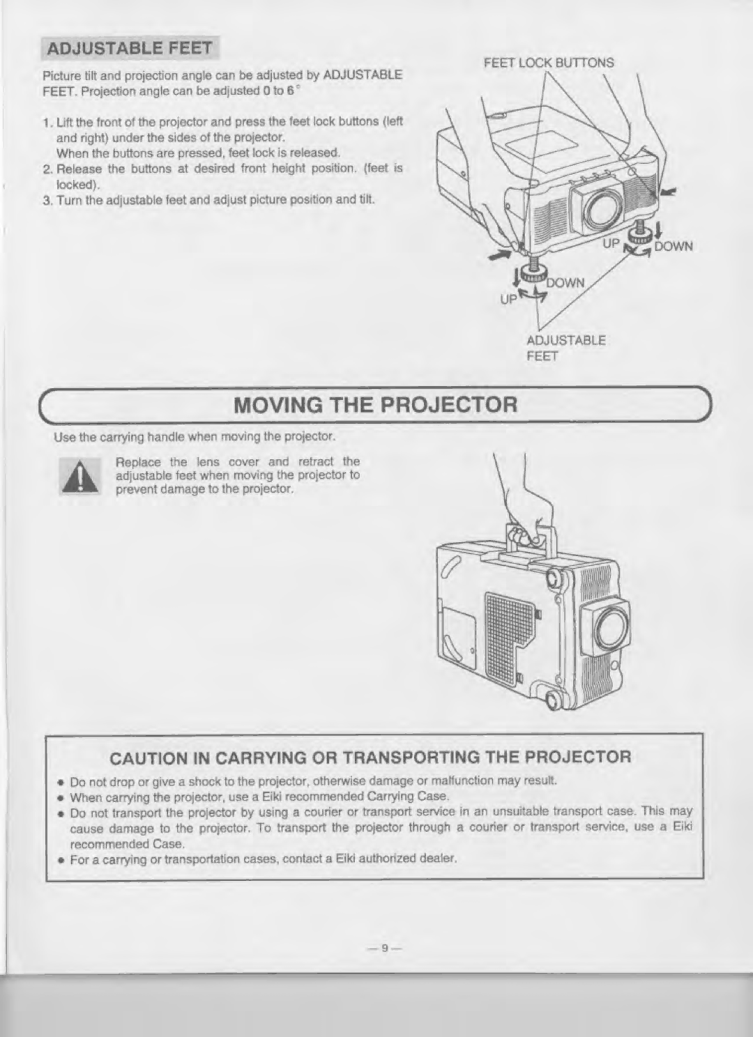 Eiki LC-XGA980U manual 