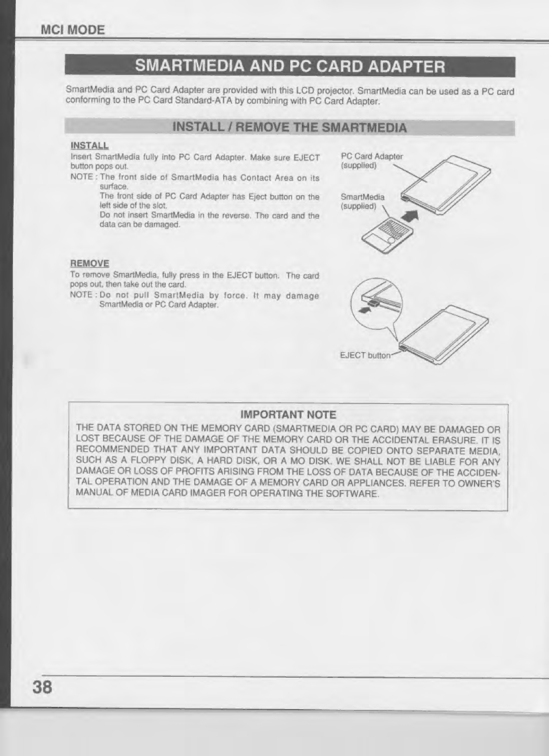 Eiki LC-XNB2U manual 