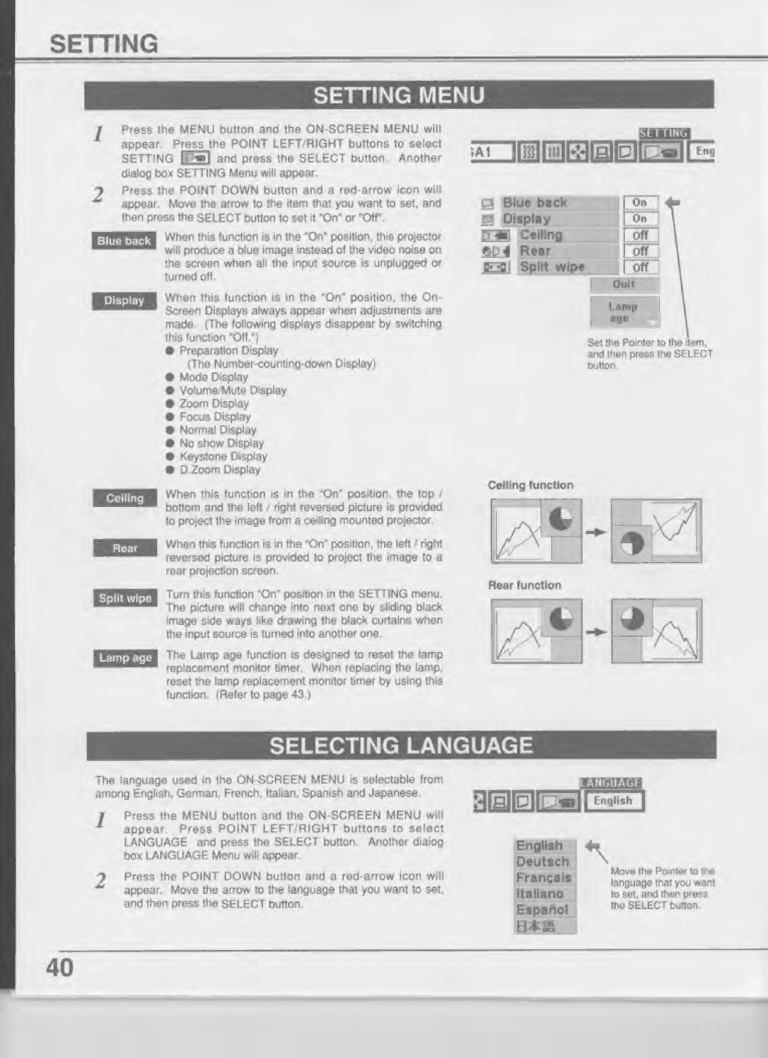 Eiki LC-XNB2U manual 