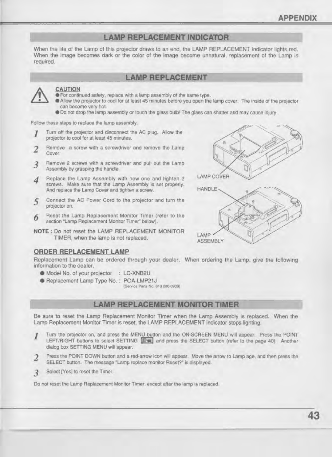 Eiki LC-XNB2U manual 