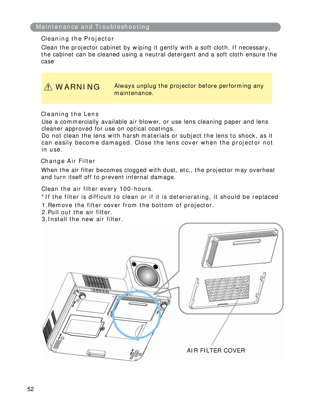 Eiki LC-XWP2000 manual Arni NG 