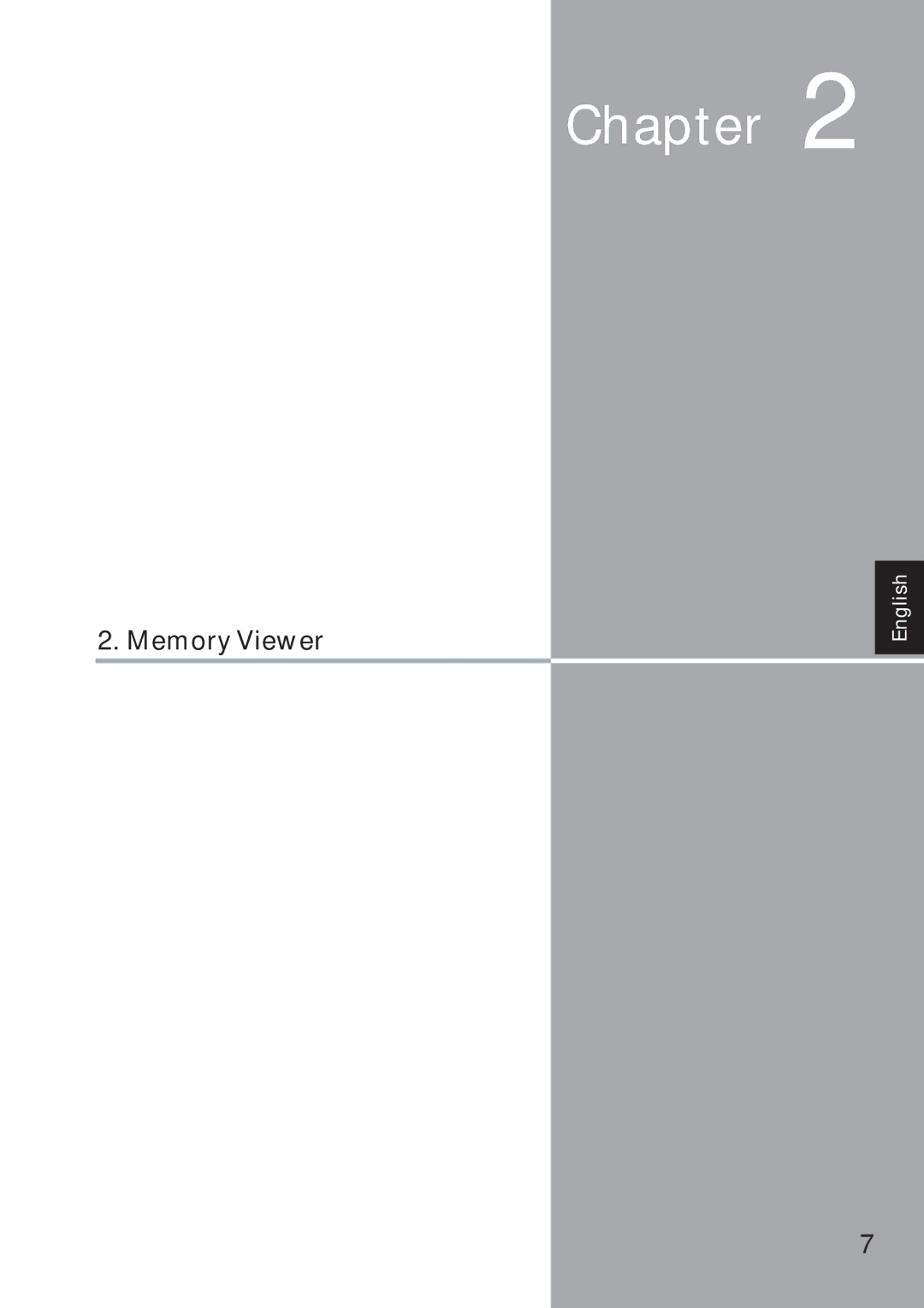 Eiki WL-10 owner manual Memory Viewer 