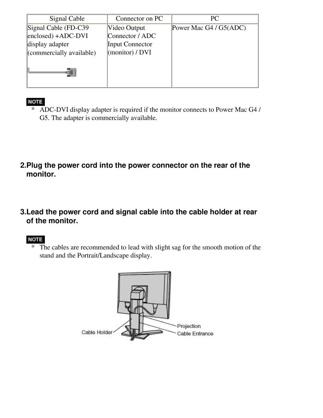 Eizo CG211 manual 