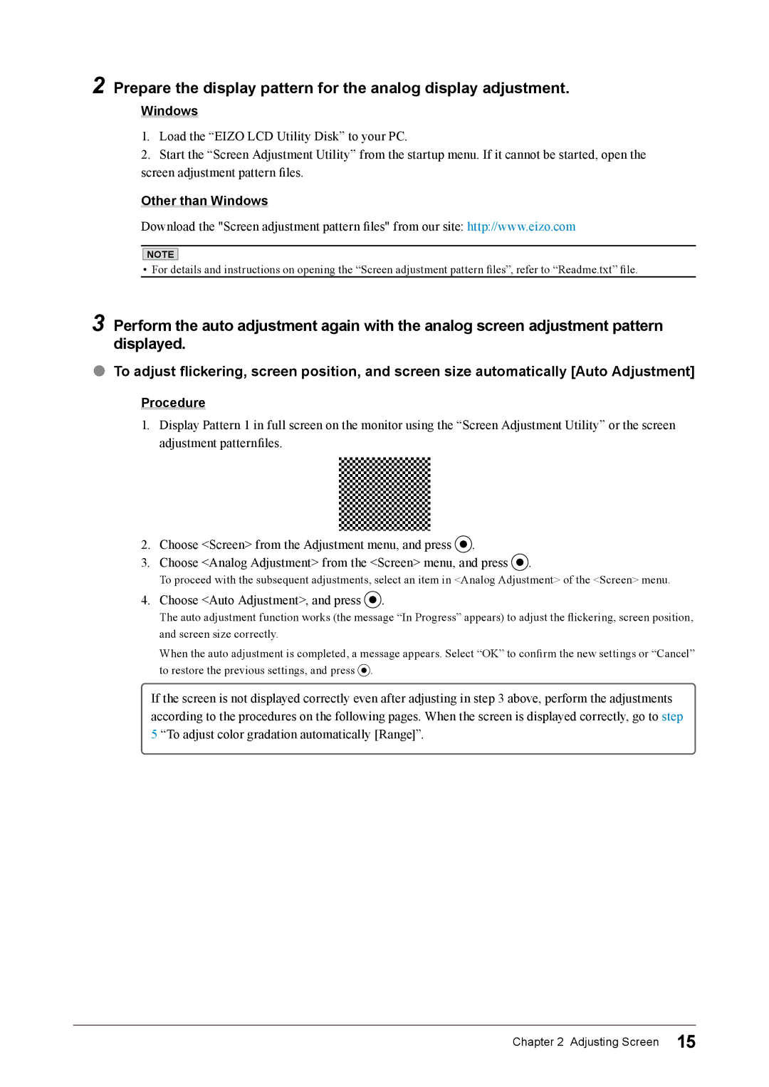 Eizo CG223W, CG243W user manual Windows 