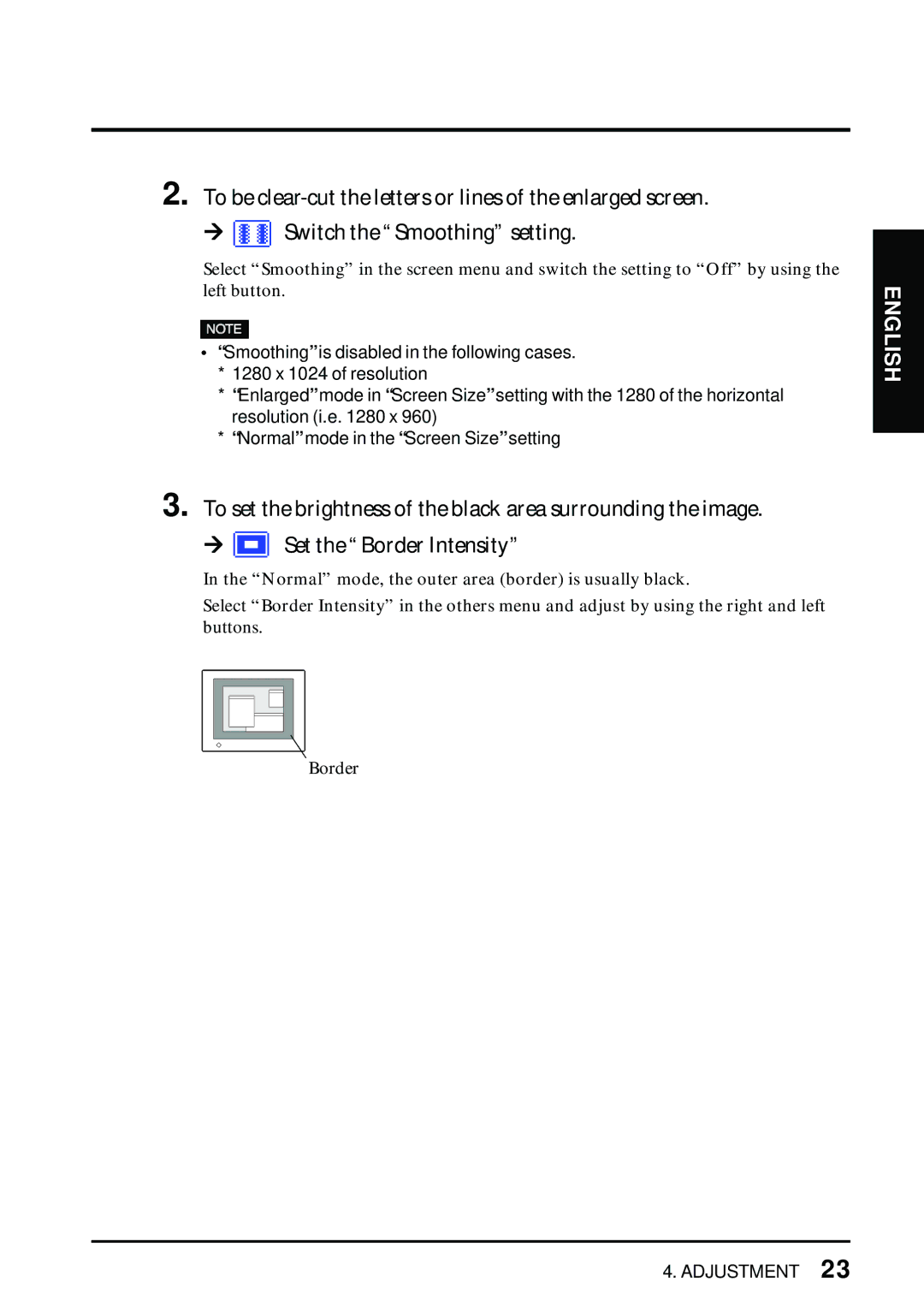 Eizo L461 manual English 