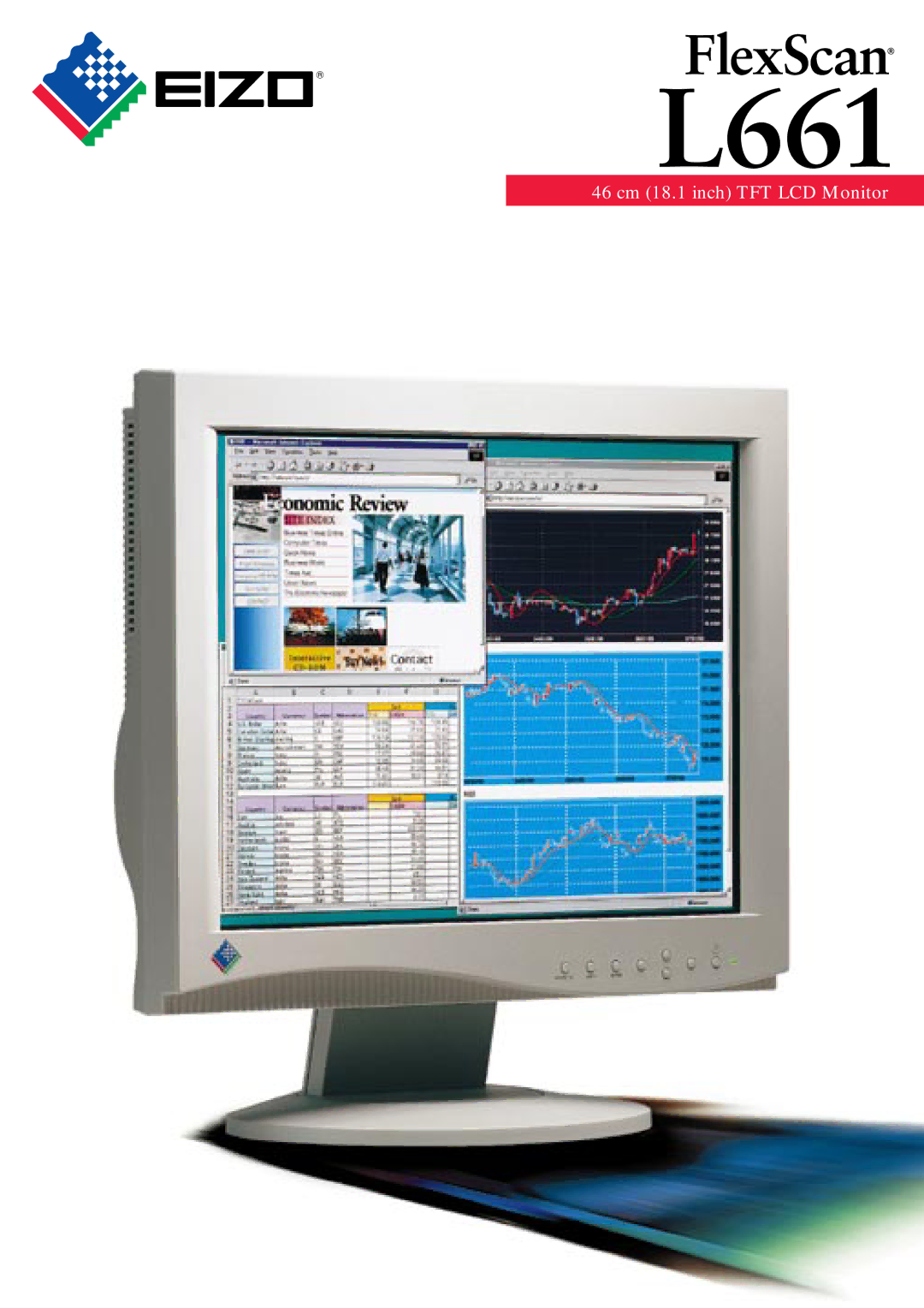 Eizo L661 manual 46 cm 18.1 inch TFT LCD Monitor 