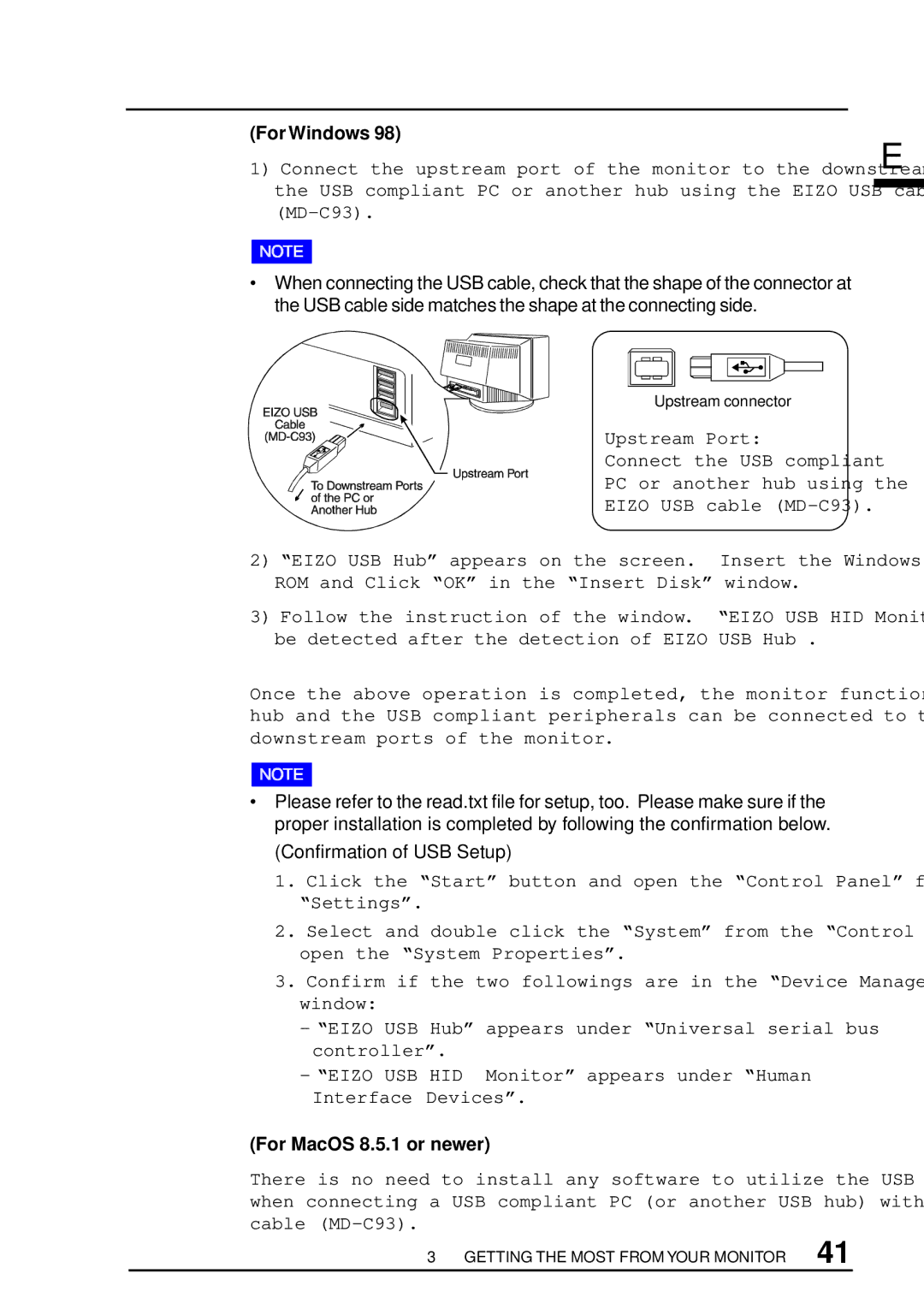 Eizo T960 user manual For Windows, For MacOS 8.5.1 or newer 