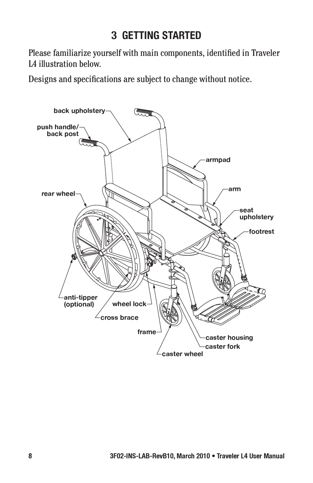 E&J 3F02-INS-LAB-REVB10 manual Getting Started 