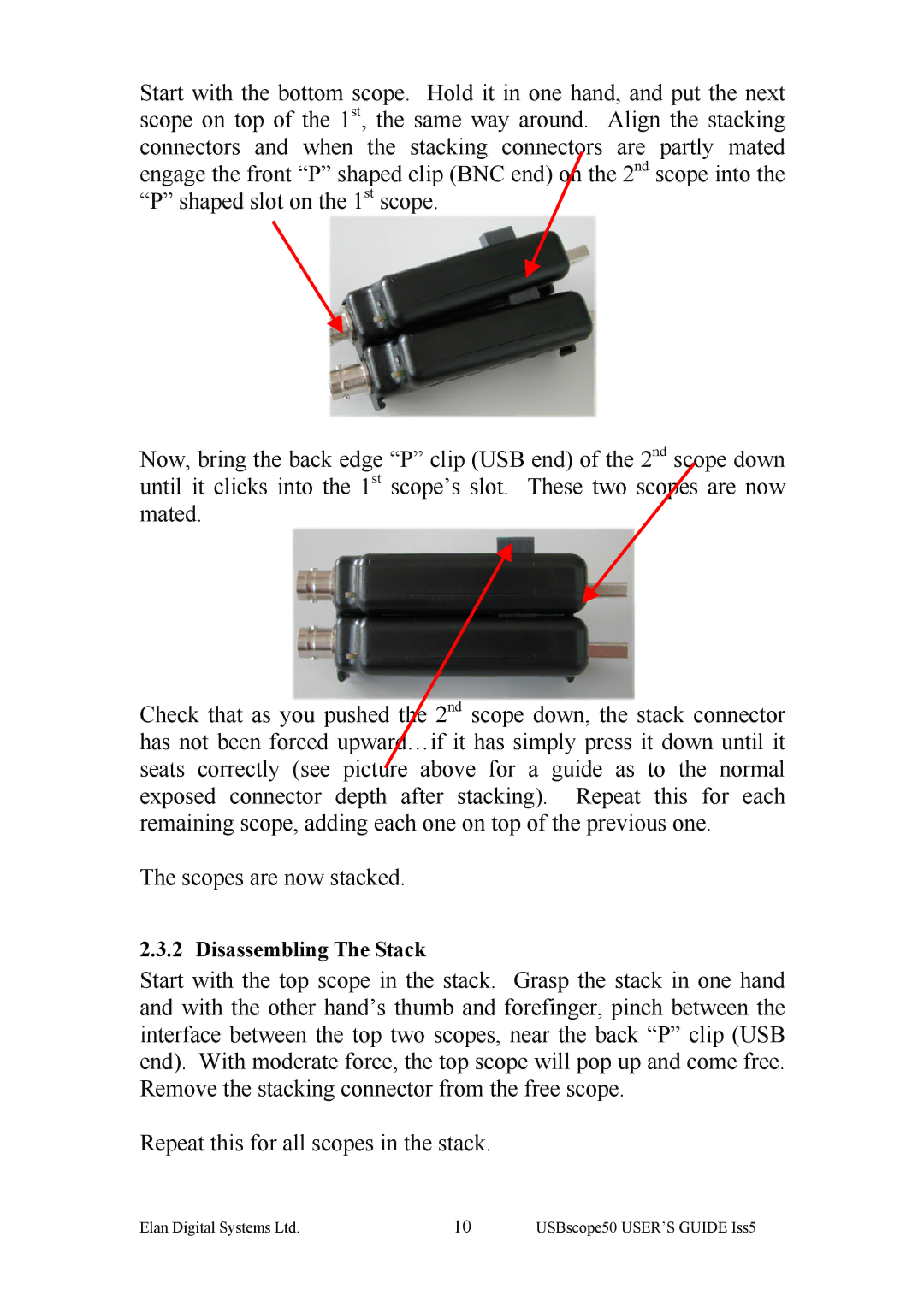 ELAN Home Systems ES370 manual Disassembling The Stack 