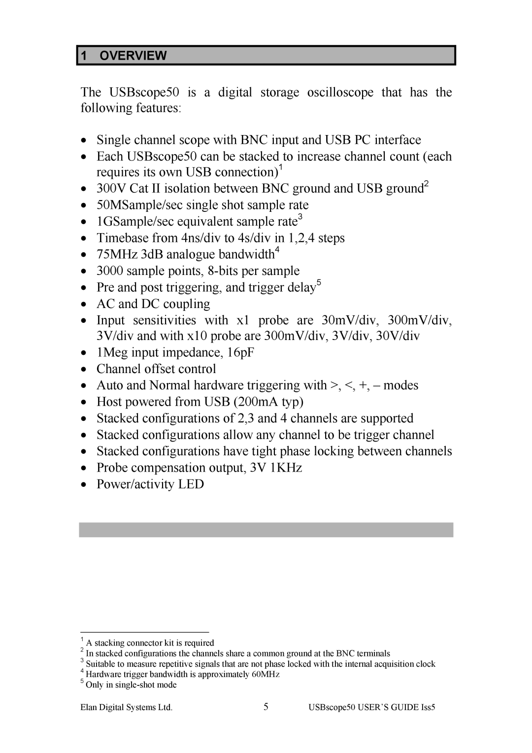 ELAN Home Systems ES370 manual Overview 